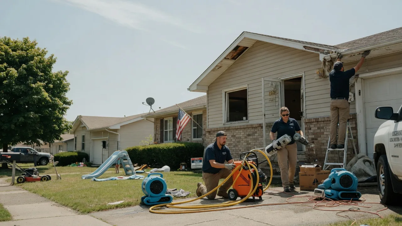Water Damage Restoration in Liberty, IL near me